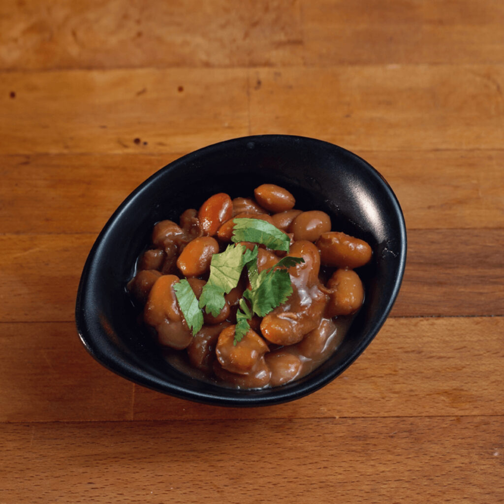 Frijoles rojos en Madrid